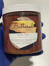 Load image into Gallery viewer, Golden Rosé Body Scrub - Buttered By Bri