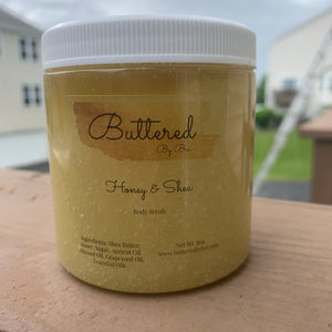 Honey & Shea Body Scrub - Buttered By Bri