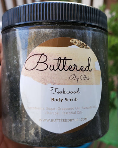 Teakwood Body Scrub - Buttered By Bri