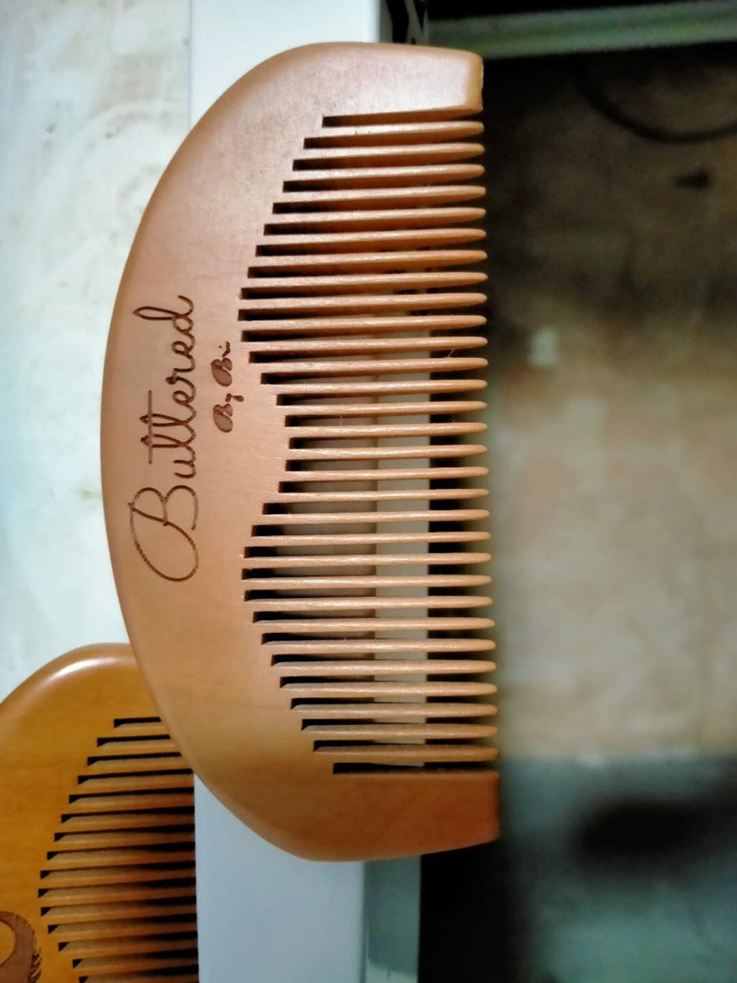 Bamboo Beard Comb - Buttered By Bri